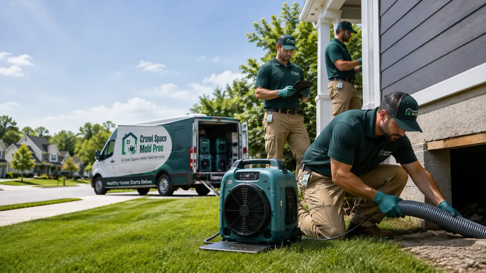 Crawl Space Mold Removal in Corte Madera, CA